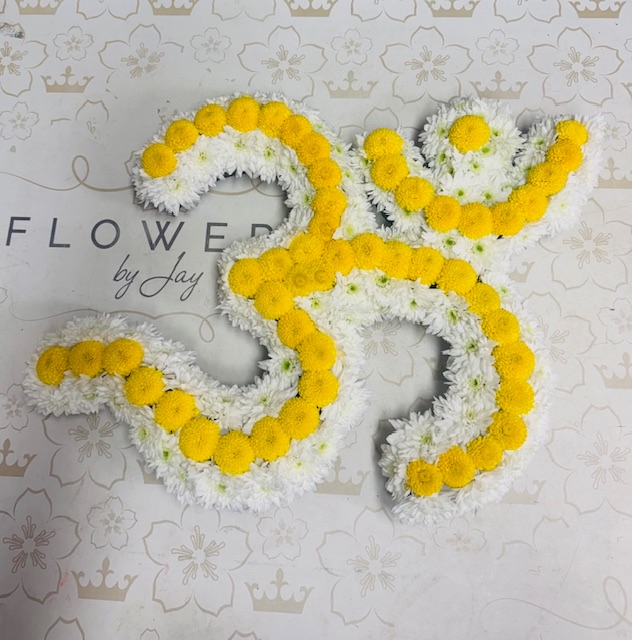 Hindu OM (Yellow Dot)