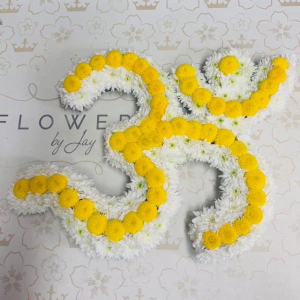 Hindu OM (Yellow Dot)