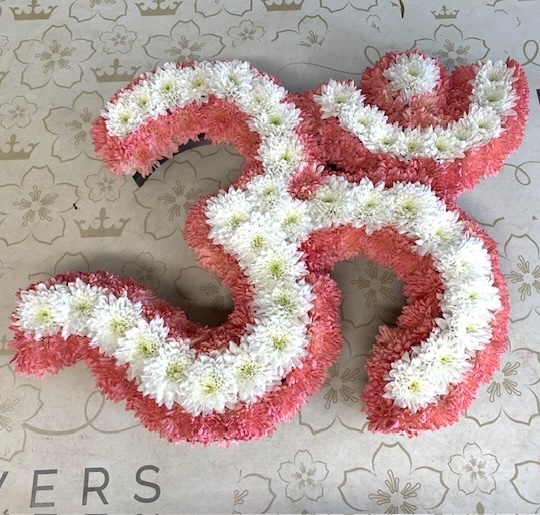 Hindu OM (Pink edge)