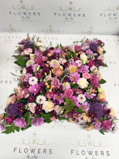 Pinks & Lilacs Loose Cushion