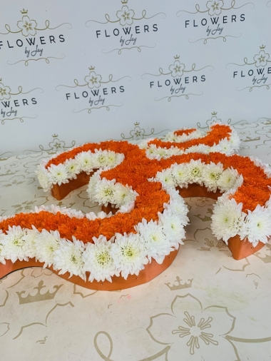 Orange with White Edge OM