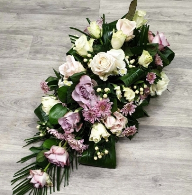 Lilac & Whites Single Ended Spray