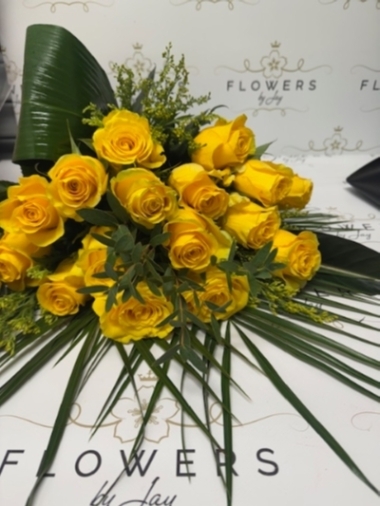Just Yellow Roses