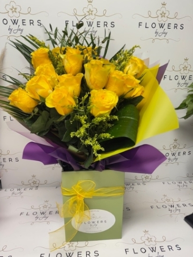 Just Yellow Roses