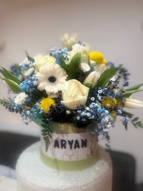 Baby Boy Hat Box