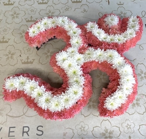 Hindu OM (Pink edge)