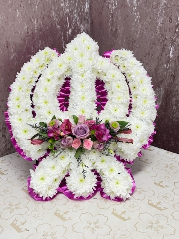Khanda (Cerise Ribbon)
