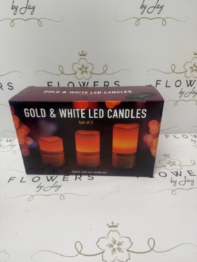 LED 3 pack Candle set