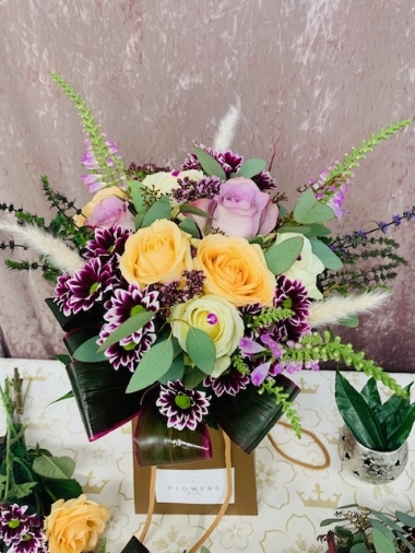 Bridal Peach&Lilacs Loose Flow BQ