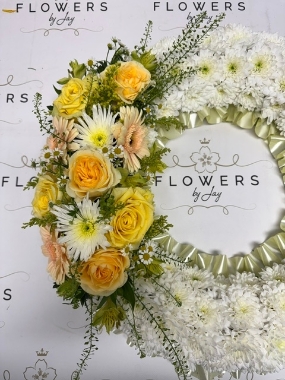 Peaches & Cream Wreath