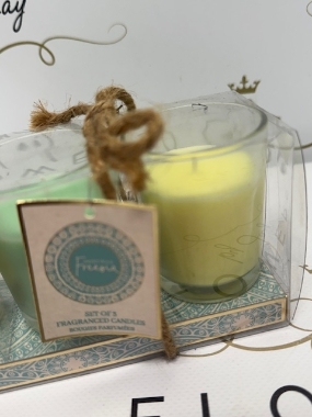 Set of 3 Candle Set
