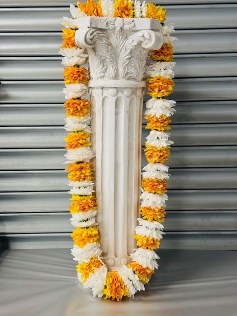 Religious Haar (White & Orange)