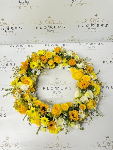 Yellows Mixed wreath