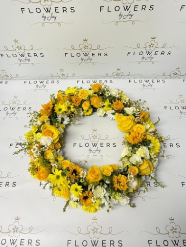 Yellows Mixed wreath